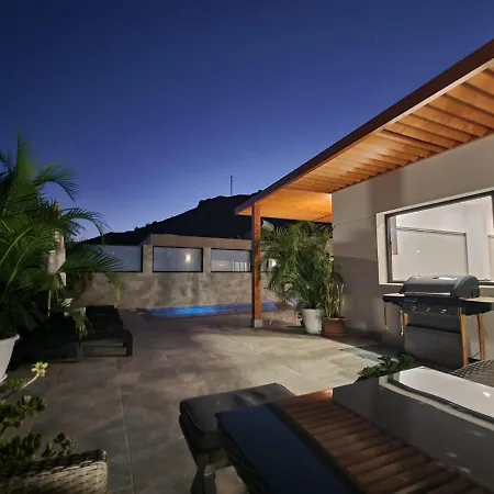 Villa De Lujo Con Piscina Climatizada Mogán Exterior foto