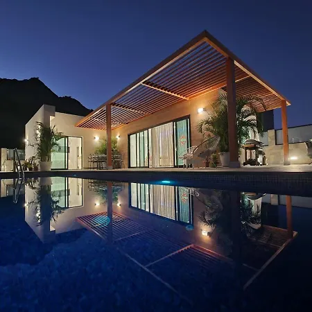 Villa De Lujo Con Piscina Climatizada Mogán Exterior foto