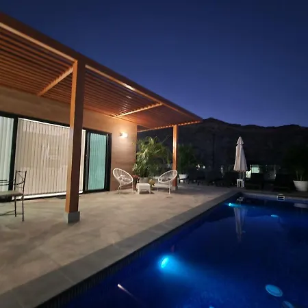 Villa De Lujo Con Piscina Climatizada Mogán Exterior foto