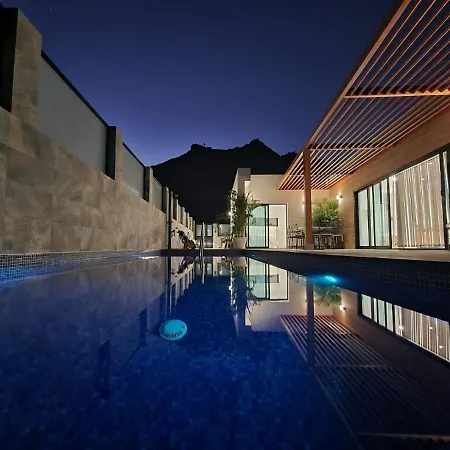 Villa De Lujo Con Piscina Climatizada Mogán Exterior foto